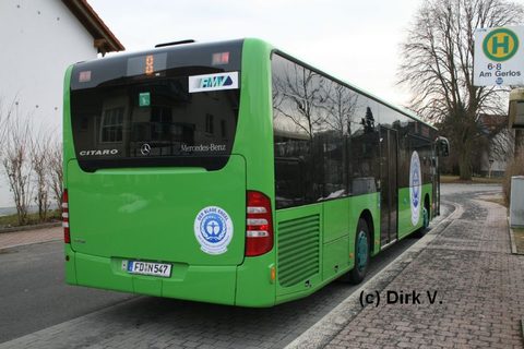 Hier auch mal von hinten, ebenfalls in Niesig