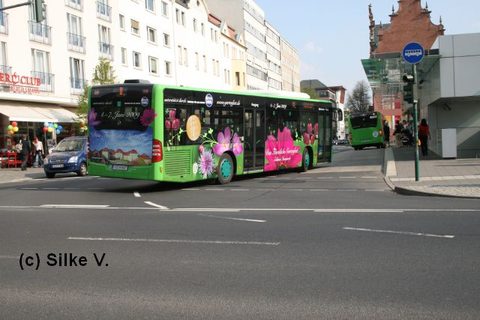 ... und beim Abbiegen in die Rhabanusstraße