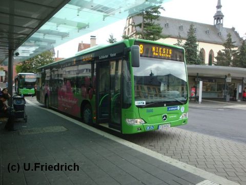 Einen Tag später, ebenfalls auf der 8 nach Niesig