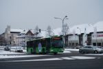 Ebenfalls im Januar 2010 - Auf Linie 6 Richtung Bronnzell beim Abbiegen in die Bardostraße