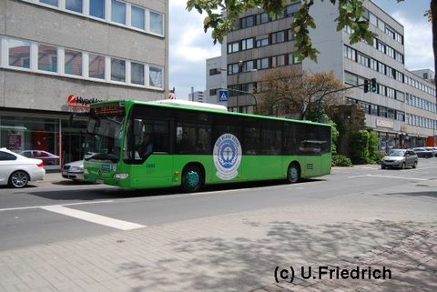Wieder auf Linie 4, am Peterstor im Mai 2011