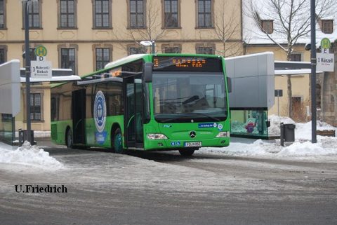 *neu FD-N 852 bei Eis und Schnee im Januar 2013 am Stadtschloß