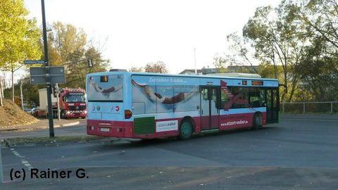 *neu  Von schräg hinten in der Kohlhäuser Straße