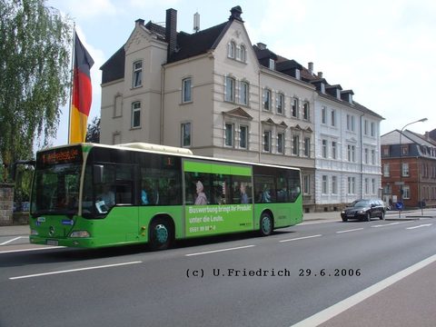 Leipziger Straße, unterwegs auf Linie 1