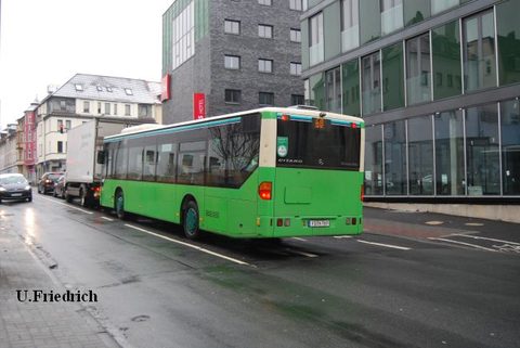 *neu Seit Dezember 2012 wird der Bus im Regionalverkehr eingesetzt. Seitdem ist er mit RMV-Streifen am Dach ausgestattet, während umgekehrt die bisher