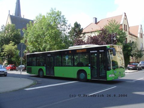 Außer der Reihe wegen der Sperrung der Schloßstraße einmal durch die Sturmiusstraße