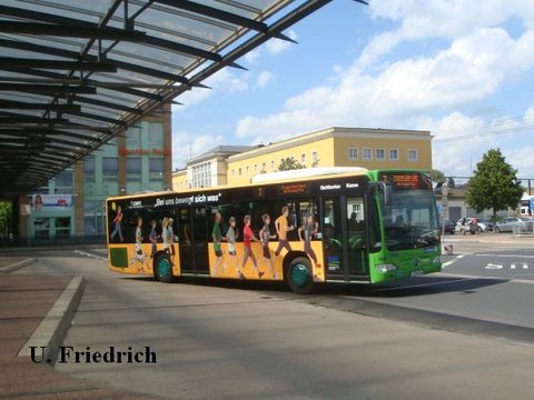 Im Sommer 2009 bei der Abfahrt vom ZOB