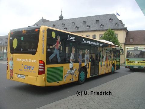 Hier auch noch von schräg hinten, ebenfalls am 25.8. 2008 am Stadtschloß entstanden
