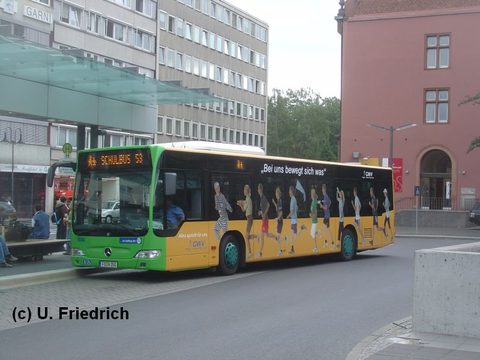 Ende August dann mit Werbung für die GWV, die Gas- und Wasserwerke