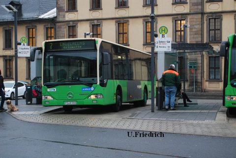 *neu Ohne TrafficBoard auf Linie 7 nach Engelhelms am 8. Januar 2013