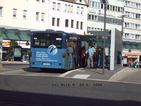 Auch auf dieser Aufnahme von Dirk ist das gut zu erkennen, am 22. Juni 2006 am Stadtschloß