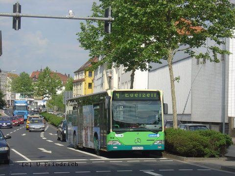 Ein halbes Jahr später bei Sonnenschein in der Gegenrichtung unterwegs: erneut in der Dalbergstraße