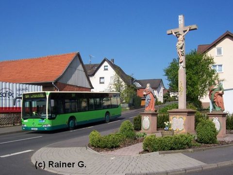 Im Mai 2008 hat Rainer den Bus auf Linie 5A in Pilgerzell ablichten können
