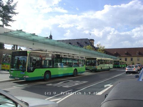 Im August war die Werbung für Licher Bier wieder gelöscht. Hier haben wir aber schon den 1. September 2006. Dahinter FD-N 233 / Funknummer 129
