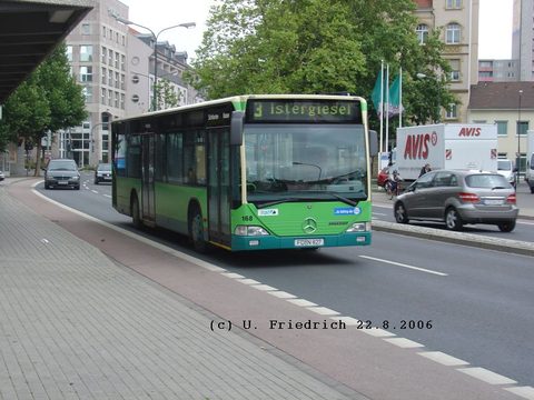Am gleichen Tag dann in der Dahlbergstraße