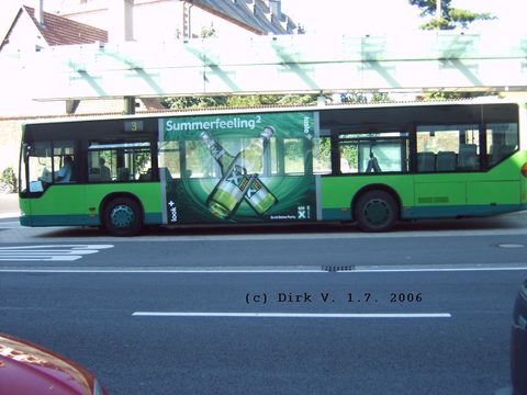 Hier im Juli 2006 am Stadtschloß