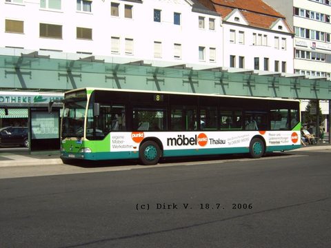 Im Juli 2006 sah ihn Dirk dann am Stadtschloß stehen
