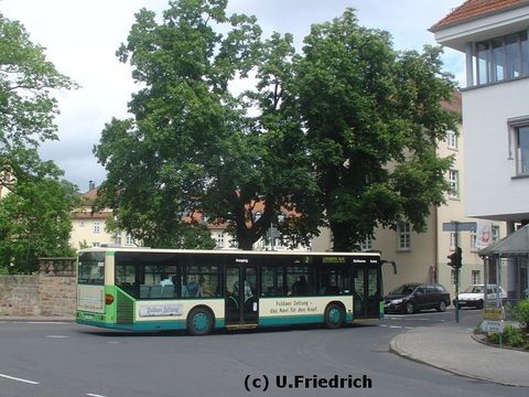 Mitte Mai fuhr er dann auch mir über den Weg, am Abtstor auf dem Weg zum Stadtschloß