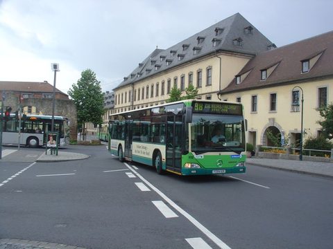 Hier auch nochmal die klassische Perspektive - bei der Abfahrt vom Stadtschloß am 10.Juli aufgenommen