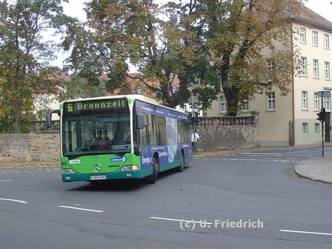 Oktober 2006: Am Abtstor auf dem Weg nach Bronnzell