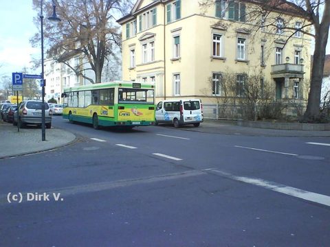 Auch dies eine Aufnahme von Dirk: Im November ausnahmsweise einmal unterwegs in der Heinrichstraße, was Seltenheitswert besitzt, denn dieser Streckena