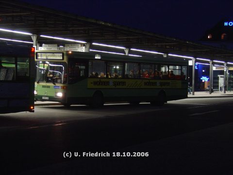 Im Oktober 2006 abends am Stadtschloß