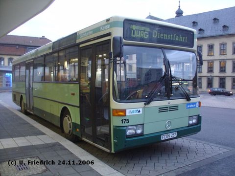 Am 24. November 2006 während einer Pause am Stadtschoß