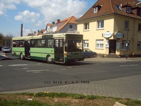 Anfang Mai hat Dirk ihn unterwegs auf Linie 6 erwischt