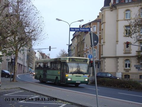 Am 28. November 2006 in der Dalbergstraße