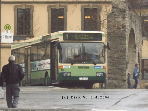 Im April 2006 auf Linie 1 unterwegs, eine Aufnahme von Dirk