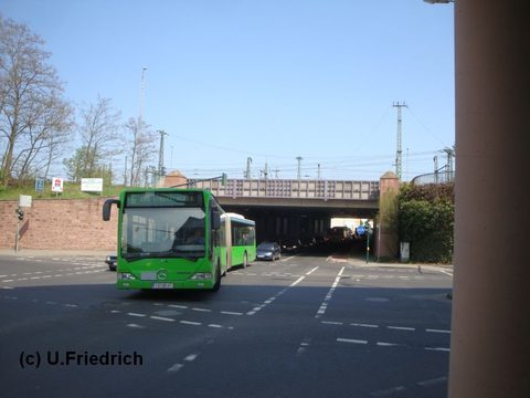 Im April 2009 beim Abbiegen von der Magdeburger- in die Kurfürstenstraße