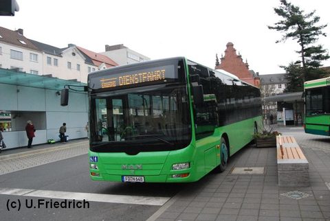 Eine erste Aufnahme von FD-N 648 entstand im Januar 2010 am Stadtschloß