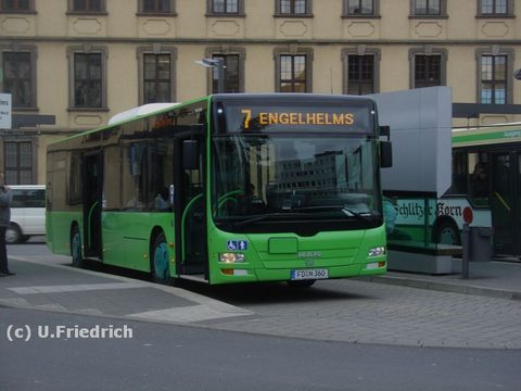 Am gleichen Tag dann am Stadtschloß