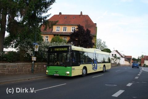 Auf dem Rückweg Richtung Zentrum in Maberzell ...