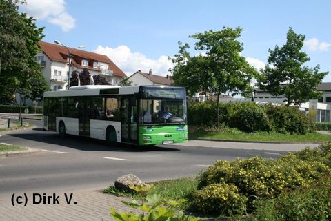 Hier unterwegs, in der Edelzeller Siedlung. Auch dies eine Aufnahme von Dirk