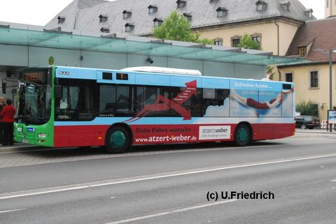 Am gleichen Tag am Stadtschloß von schräg vorne ...