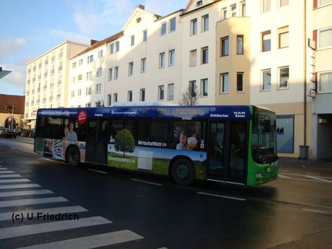 Am 19.12.2006 erstmals mit neuer Werbung für die Üwag selbst entdeckt