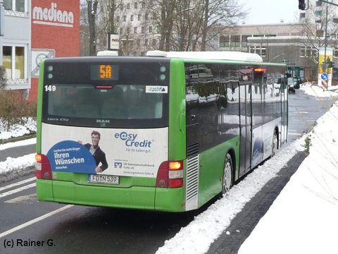 in der Friedenstrasse - eine Aufnahme von Rainer