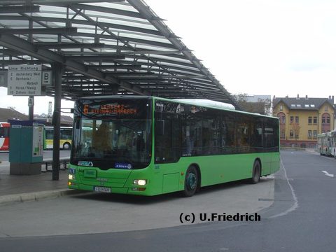 5 Tage später am ZOB wieder ohne Traffic Board