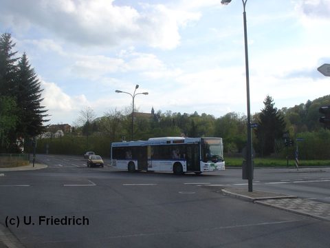 Beim Abbiegen in die Mackenrodtstraße