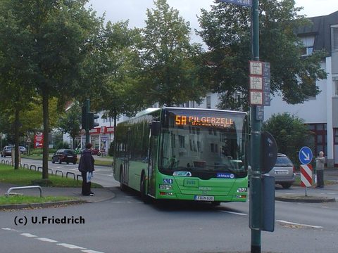 Beim Einbiegen in die Robert-Kircher-Straße