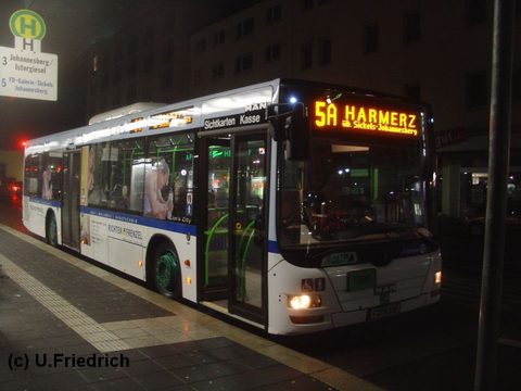 Am 20. Februar 2008 erstmals mit Werbung für Richter&Frenzel am Stadtschloß erwischt