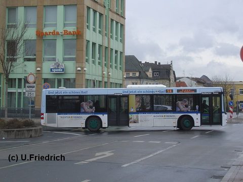 Am gleichen Tag bei der Abfahrt vom ZOB