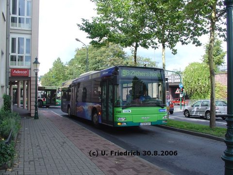 Kurfürstenstraße: Auf dem Weg zum ZOB