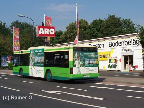 Im Juli 2007 erwischte Rainer Wagen 159 auf Linie 7