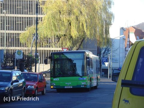 Irgendwie nicht zu glauben: Dezember 2006 - Weihnachten steht vor der Türe: Wagen 159 in der Brauhausstraße
