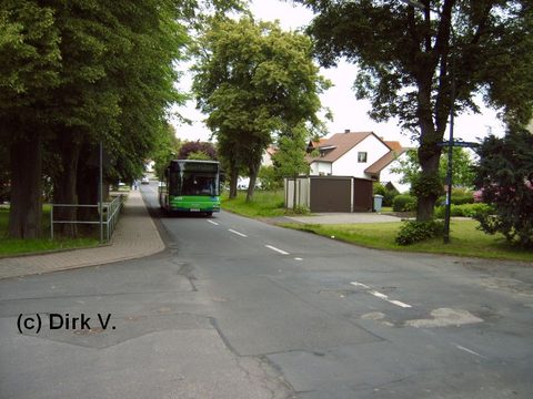 Im Mai 2006 im Sondereinsatz: Anläßlich des Gartenfestes in Schloß Fasanerie geht es von Bronzell aus weiter in diese Richtung