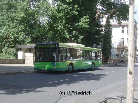 Im August 2008 wieder ohne Werbung
