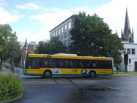 Juni 2008 vor der Einmündung der Heinrichstraße