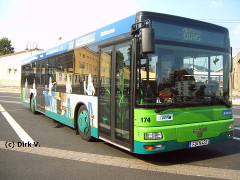Dirk erwischte Wagen 174 im Sommer 2006, als dieser während einer Pause am ZOB stand.